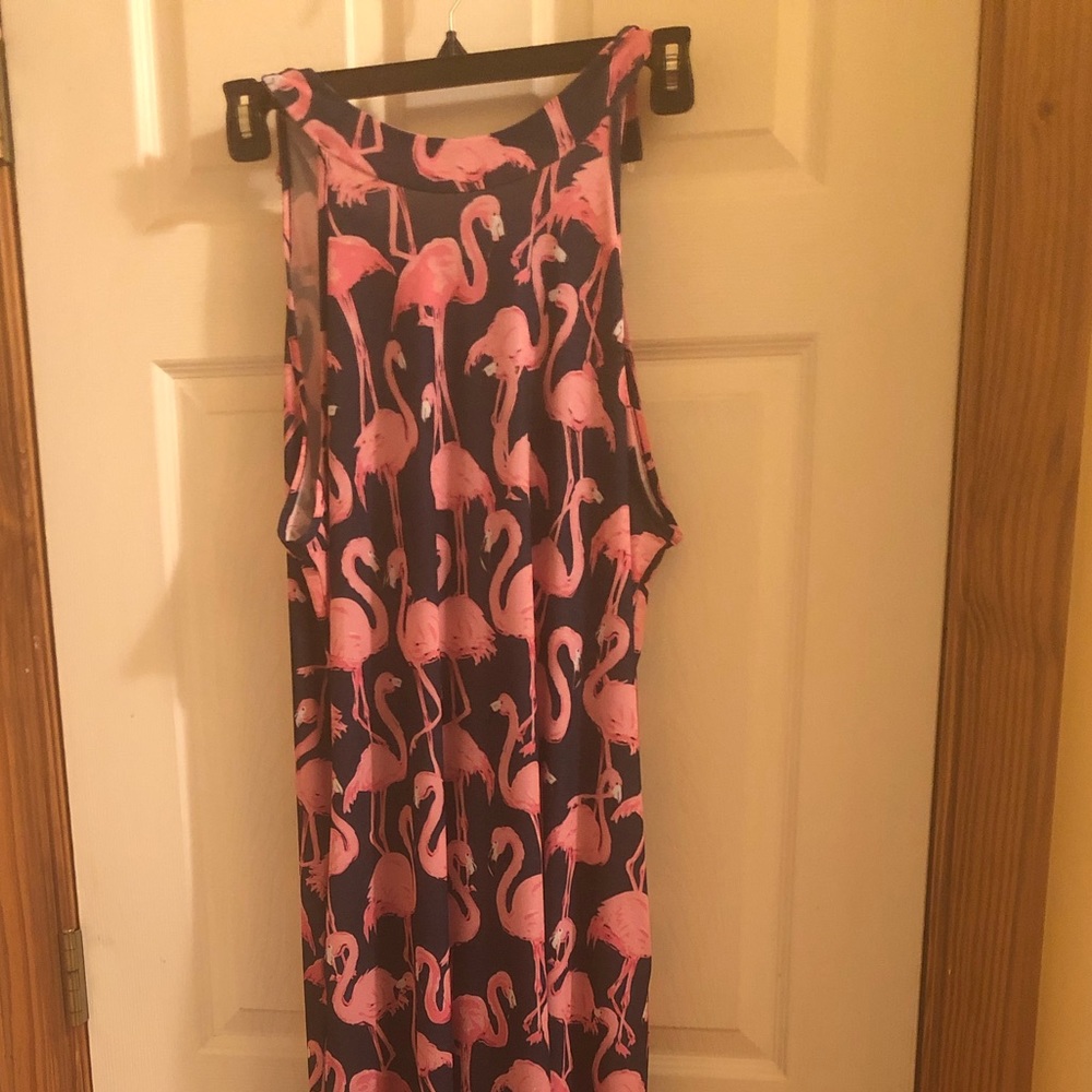Simply Southern Flamingo dress